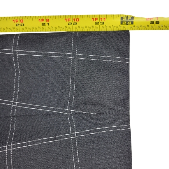 Kasper Blazer Women Size 16 Black White Check Front Slip Pockets 1 Button Lined - Picture 10 of 11